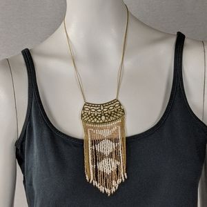 STELLA & DOT "AVALON FRINGE" NECKLACE